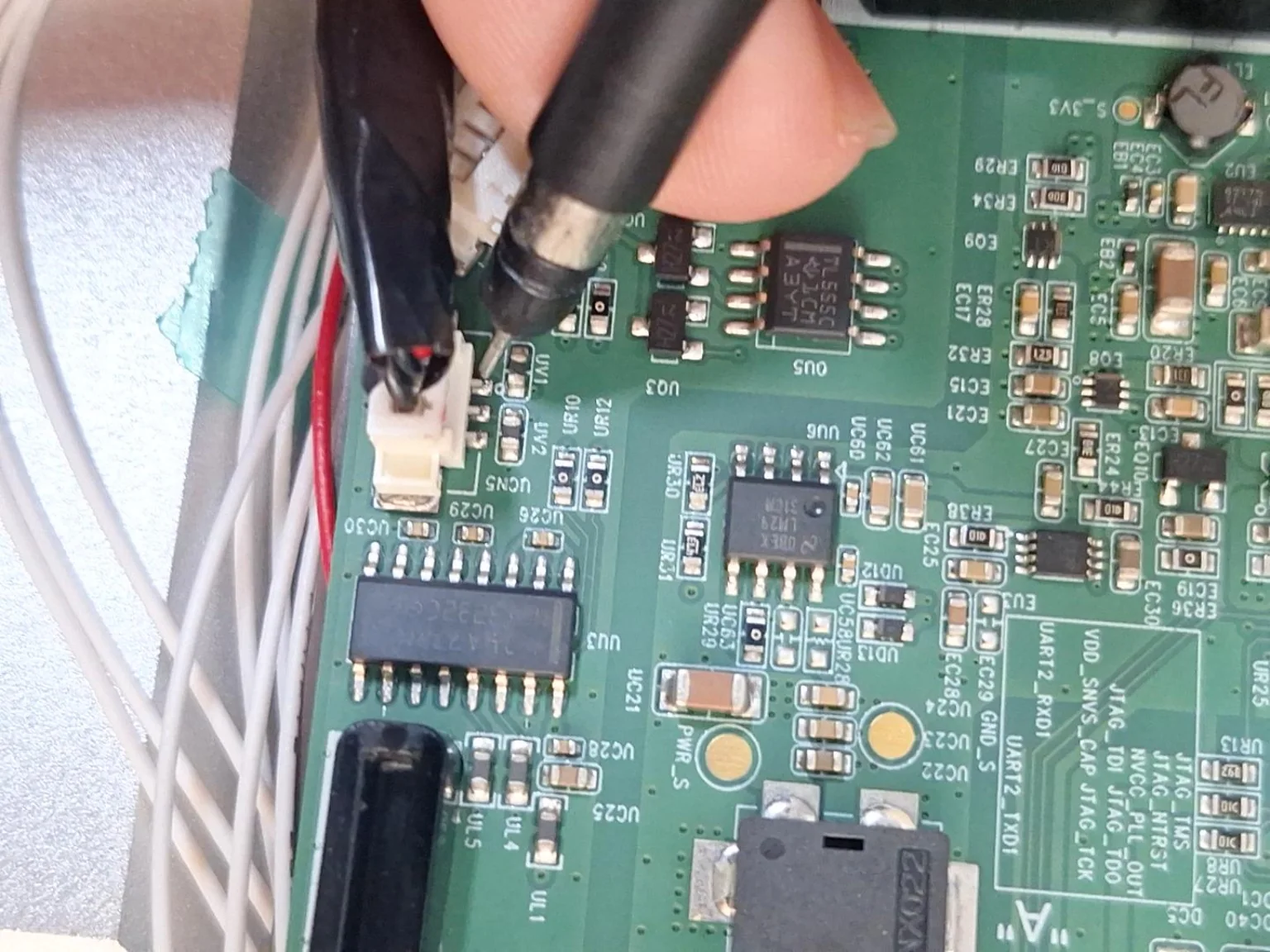 Placa eletrônica de equipamento de radiologia